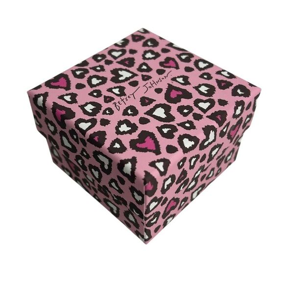 Betsey Johnson Gold-Tone Bow Dangle Earrings with Clear Stones - Picture 6 of 8